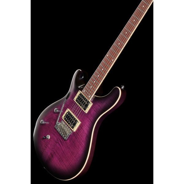 La guitare électrique Harley Benton CST-24T LH Purple Burst , Avis, Test