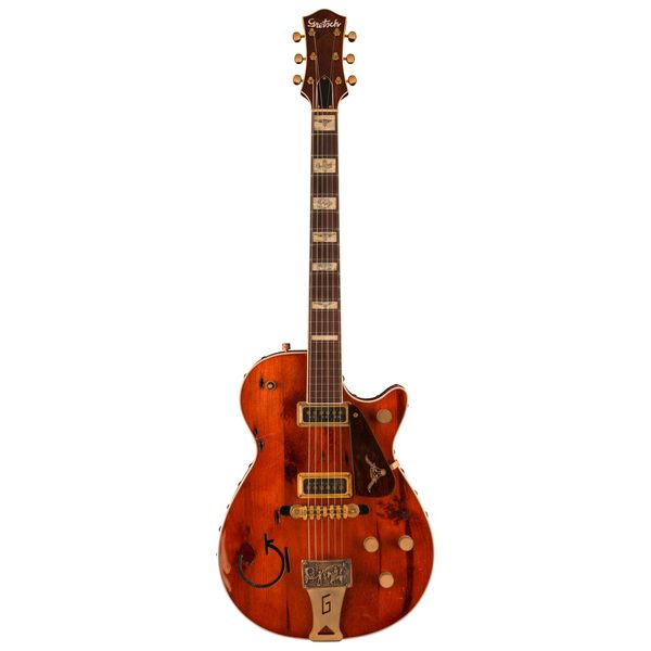 Guitare électrique Gretsch G6130-55 Reclaim Pine MBGM Rel Test, Avis