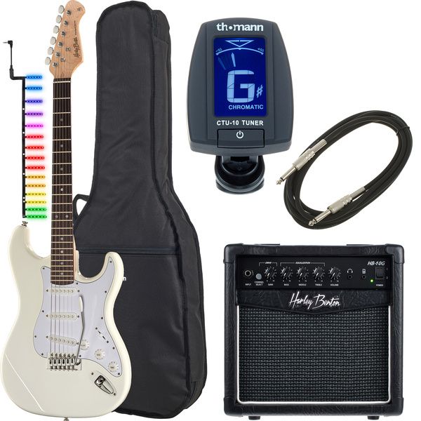 Harley Benton Guitar Set ST-20W Visual Note (Guitare électrique) Test, Avis