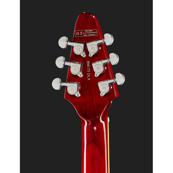 Harley Benton BM-75 Trans Red Deluxe w/Case (Guitare électrique) Test et Avis