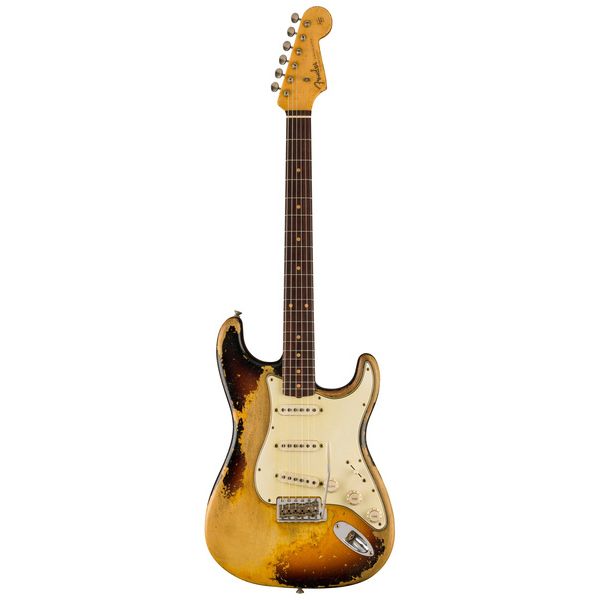 La guitare électrique Fender Custom 60 Strat 2CSB MBLP Avis et Test