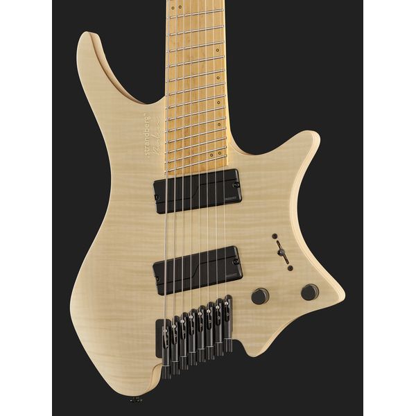 Guitare électrique Strandberg Boden Original NX 8 Nat Flame : Test et Avis