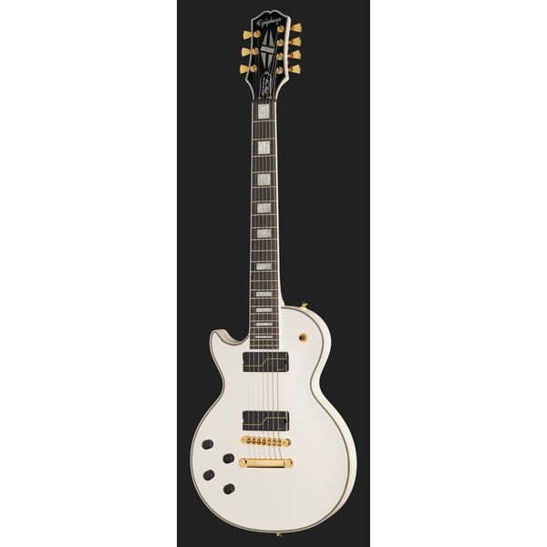 La guitare électrique Epiphone Matt Heafy LP Cust. 7 LH B.Wh. : Test, Avis & Comparatif