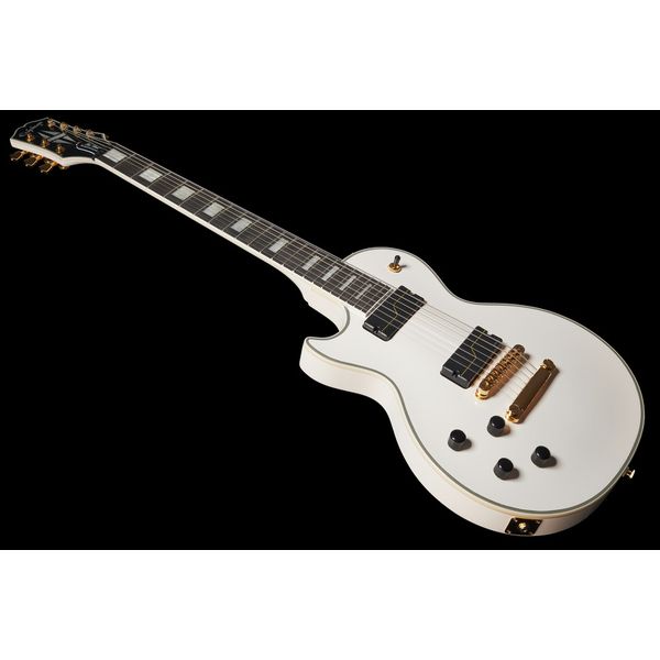 La guitare électrique Epiphone Matt Heafy LP Cust. 7 LH B.Wh. : Test, Avis & Comparatif