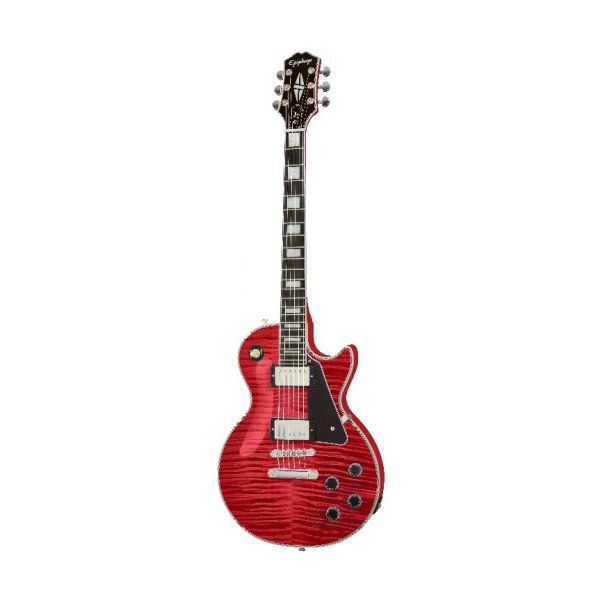 La guitare électrique Epiphone Epiphone LP Custom Figured TR : Test, Avis, Comparatif