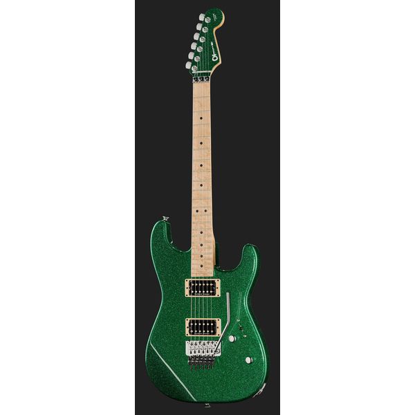 Guitare électrique Charvel San Dimas 2H FR Green Sparkle - Test, Avis & Comparatif