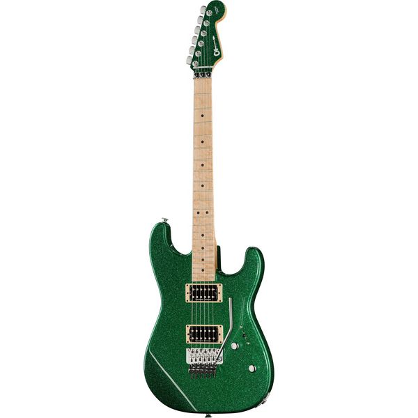 Guitare électrique Charvel San Dimas 2H FR Green Sparkle - Test, Avis & Comparatif