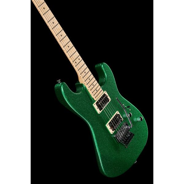 Guitare électrique Charvel San Dimas 2H FR Green Sparkle - Test, Avis & Comparatif