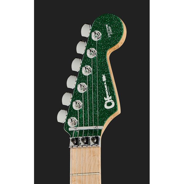 Guitare électrique Charvel San Dimas 2H FR Green Sparkle - Test, Avis & Comparatif