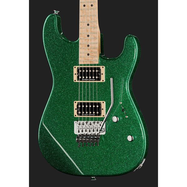 Guitare électrique Charvel San Dimas 2H FR Green Sparkle - Test, Avis & Comparatif