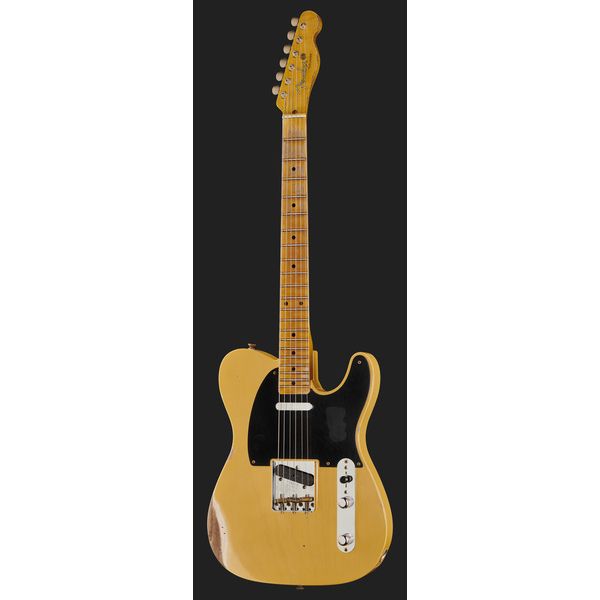 La guitare électrique Fender LTD 53 TELE Relic AN Blonde Avis et Test