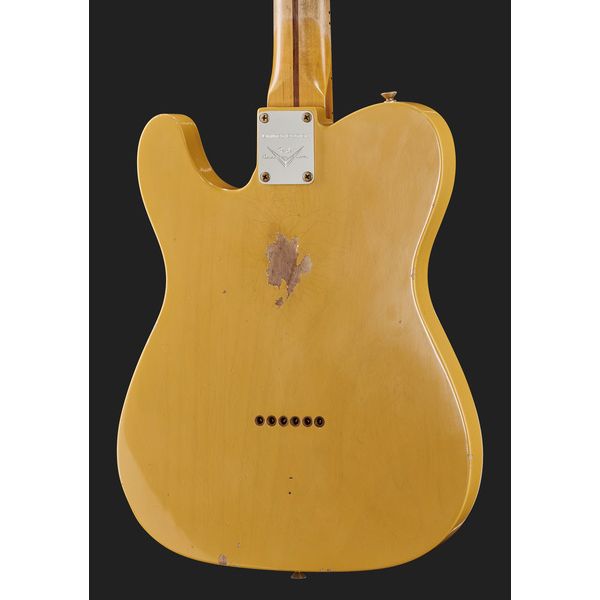 La guitare électrique Fender LTD 53 TELE Relic AN Blonde Avis et Test