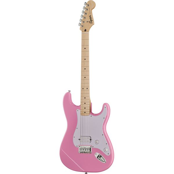 La guitare électrique Squier Sonic Strat HT H Flash Pink Test, Avis