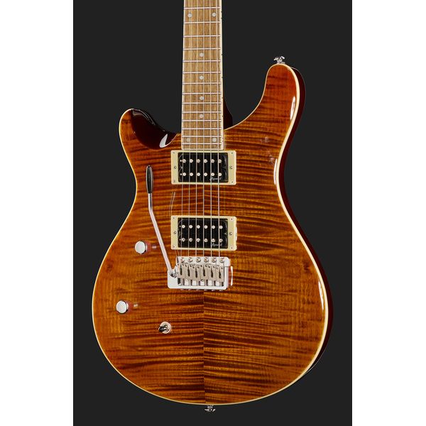 Harley Benton CST-24T LH Amber Stripes (Guitare électrique) Test, Avis & Comparatif