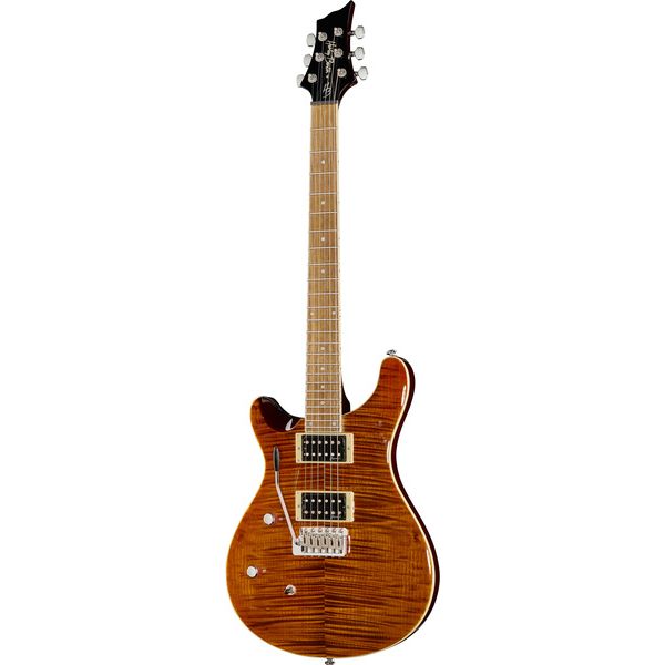 Harley Benton CST-24T LH Amber Stripes (Guitare électrique) Test, Avis & Comparatif