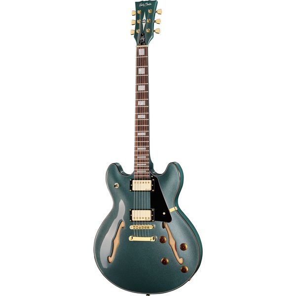 Harley Benton HB-35Plus Gun Metal Blue (Guitare électrique) : Test, Avis et Comparatif