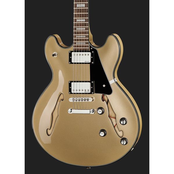 Harley Benton HB-35Plus Shoreline Gold (Guitare électrique) - Test et Avis