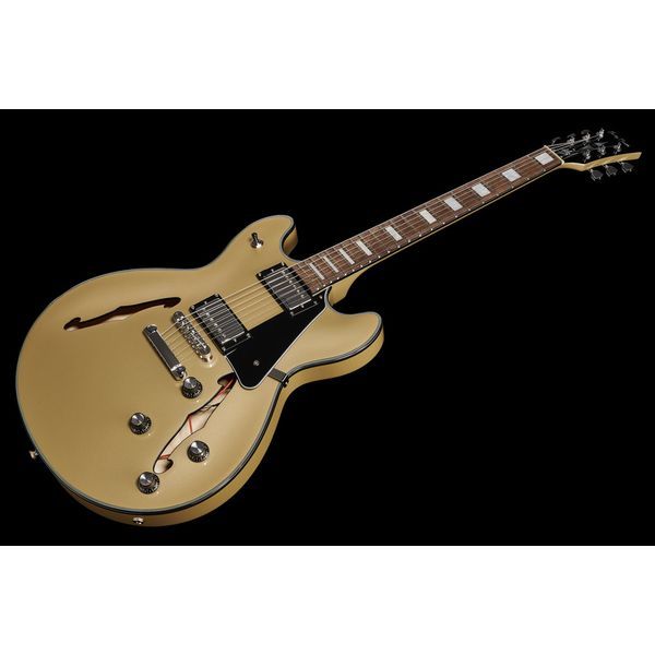 Harley Benton HB-35Plus Shoreline Gold (Guitare électrique) - Test et Avis