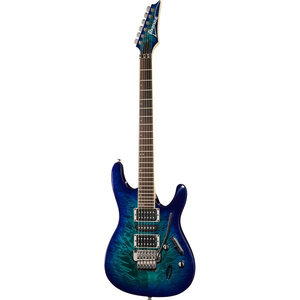 La guitare électrique Ibanez S670QM-SPB Avis et Test