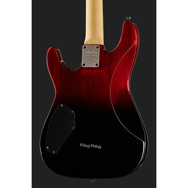 Guitare électrique Schecter Omen Extreme 6 Blood Burst Test, Avis