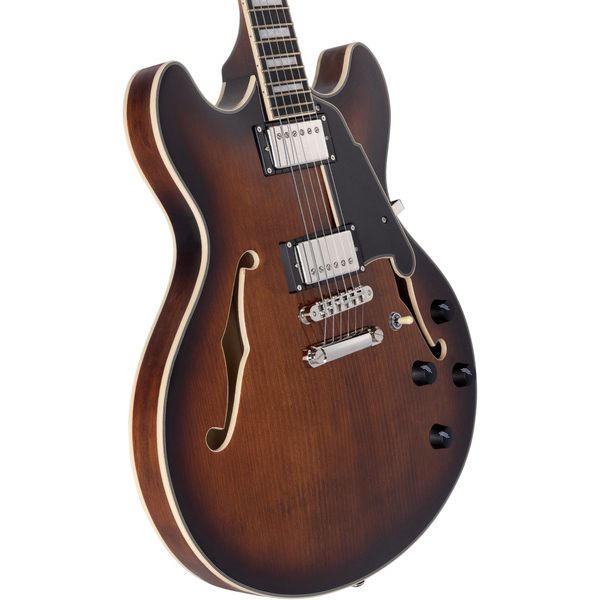 DAngelico Premier DC Brown Burst (Guitare électrique) : Avis, Test