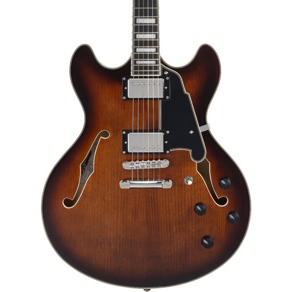 DAngelico Premier DC Brown Burst (Guitare électrique) : Avis, Test