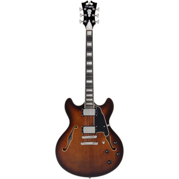 DAngelico Premier DC Brown Burst (Guitare électrique) : Avis, Test