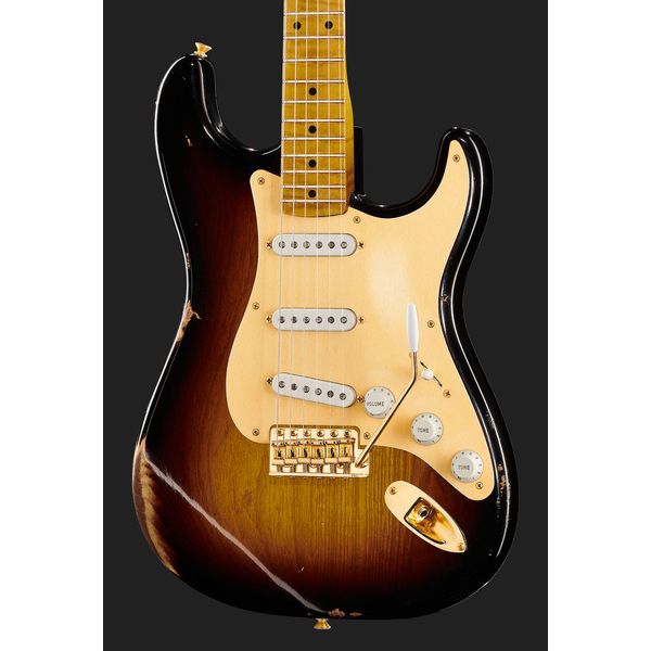 Guitare électrique Fender 55 Strat Bone Tone WF2CS Relic Test, Avis, Comparatif