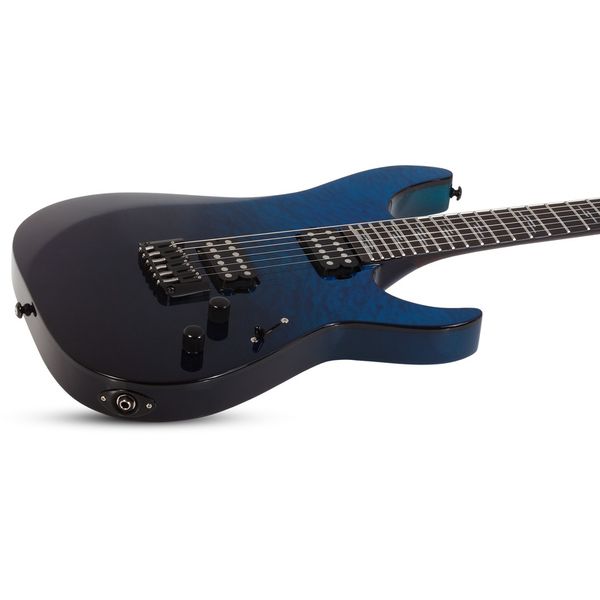 La guitare électrique Schecter Reaper-6 Elite Deep Ocean Blue , Test et Avis