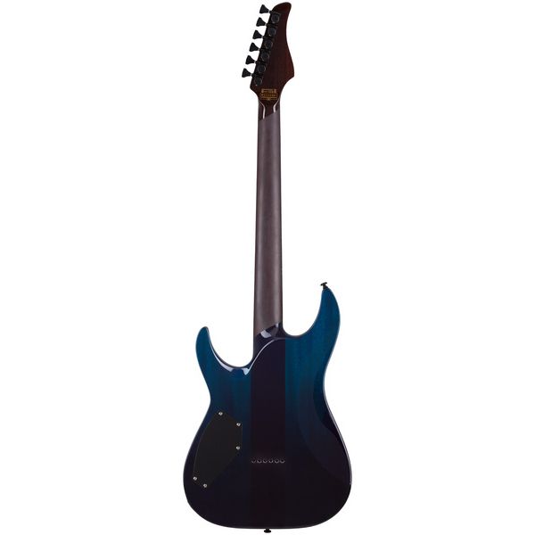 La guitare électrique Schecter Reaper-6 Elite Deep Ocean Blue , Test et Avis