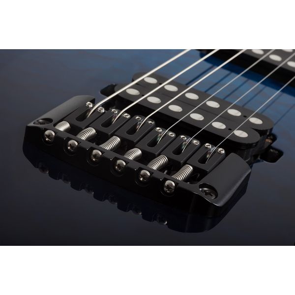 La guitare électrique Schecter Reaper-6 Elite Deep Ocean Blue , Test et Avis