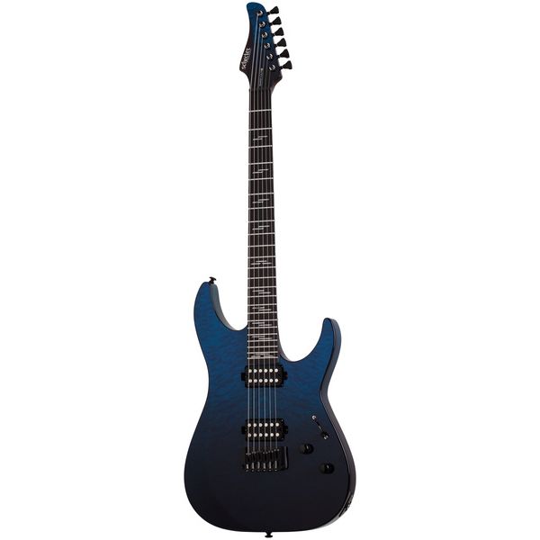 La guitare électrique Schecter Reaper-6 Elite Deep Ocean Blue , Test et Avis