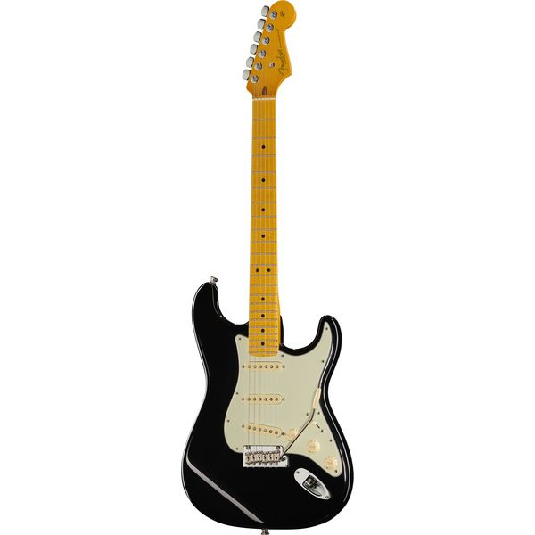 La guitare électrique Fender AM Pro II Strat MN BLK - Test, Avis & Comparatif