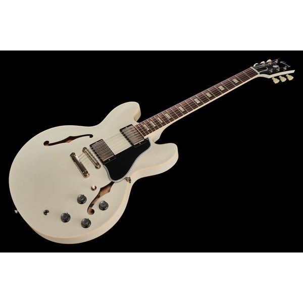 La guitare électrique Gibson 1964 ES-335 Polaris White VOS Test et Avis