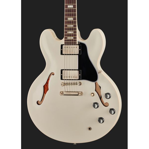 La guitare électrique Gibson 1964 ES-335 Polaris White VOS Test et Avis