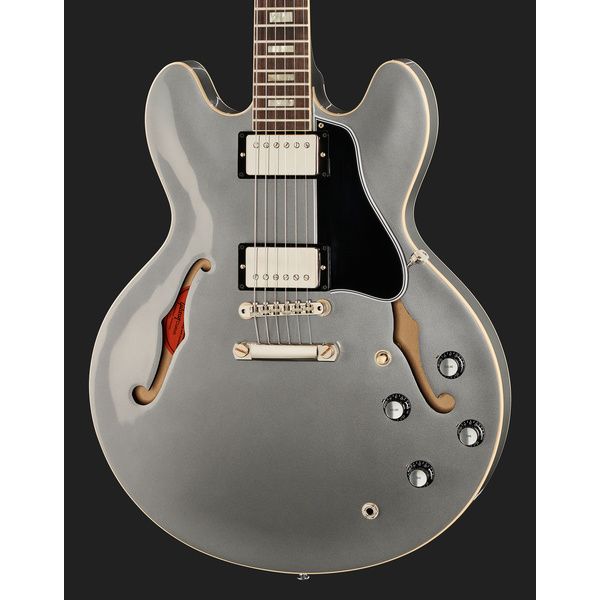 La guitare électrique Gibson 1964 ES-335 Silver Mist VOS Avis & Test