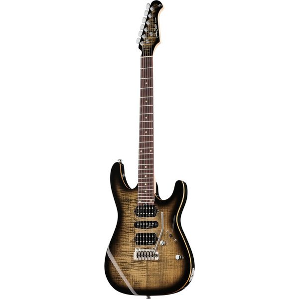 Guitare électrique Harley Benton Fusion-III HSH EB FCB , Test et Avis