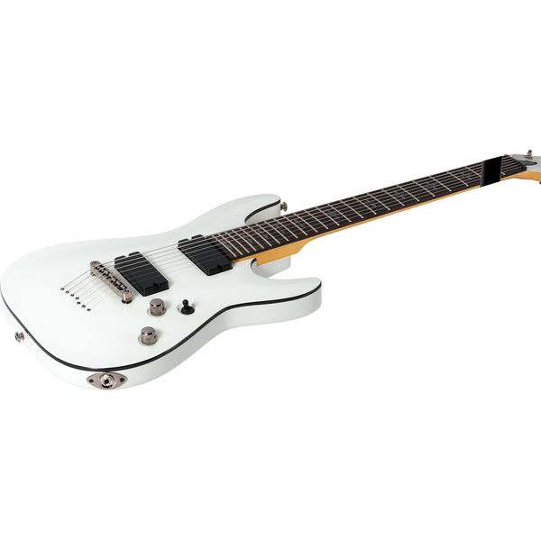 Schecter Demon 7 Vintage White (Guitare électrique) Test, Avis et Comparatif