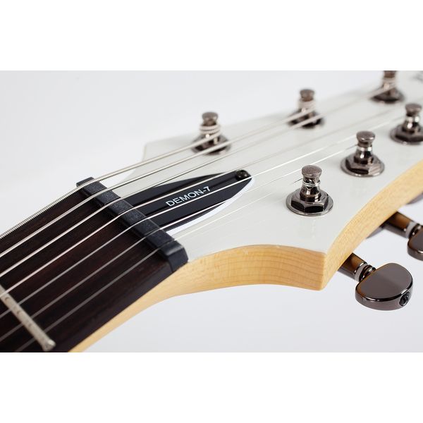 Schecter Demon 7 Vintage White (Guitare électrique) Test, Avis et Comparatif