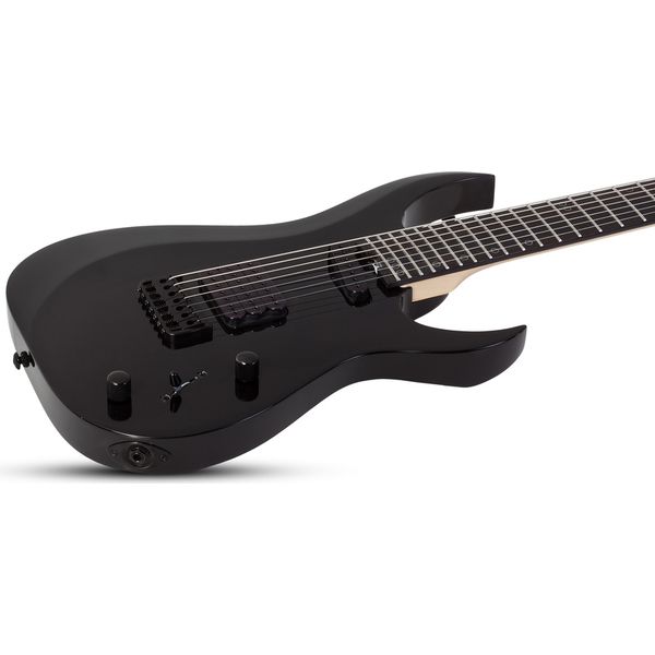 Schecter Sunset -7 Triad Gloss Black (Guitare électrique) / Test, Avis, Comparatif