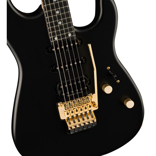 Guitare électrique Charvel MJ SD1 24 HSS FR STN BLK Test, Avis