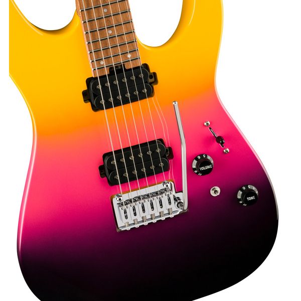 La guitare électrique Charvel PM DK24 HH 2PT CM MLBU SUNS Test & Avis