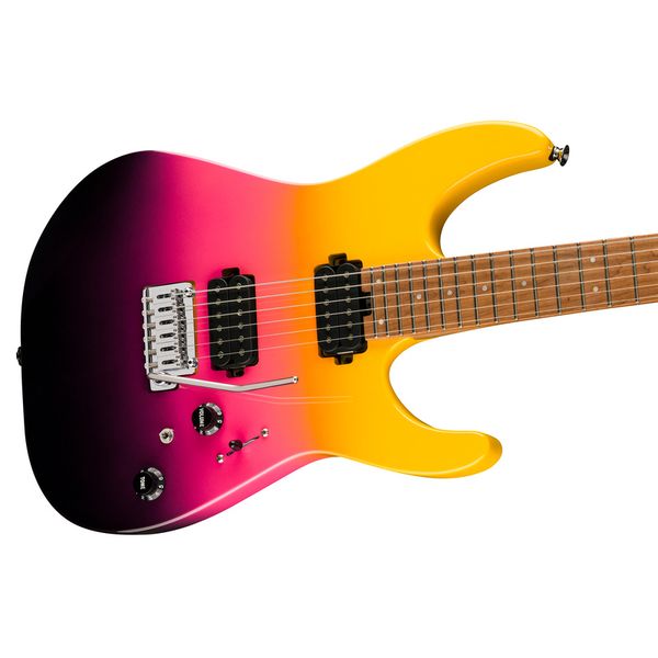 La guitare électrique Charvel PM DK24 HH 2PT CM MLBU SUNS Test & Avis