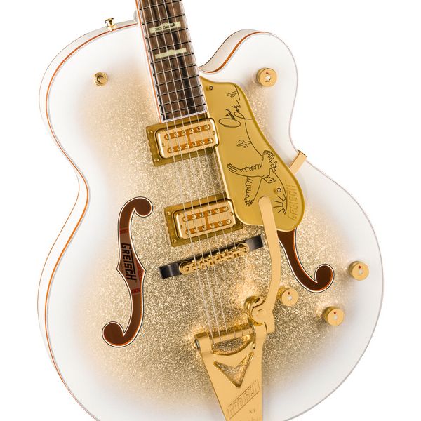 Guitare électrique Gretsch G6136TG-OP PRO O Peck FLCN ORO Avis & Test