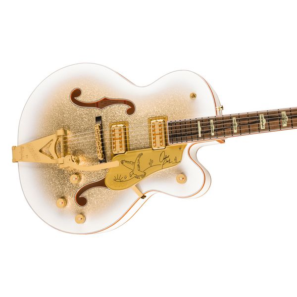 Guitare électrique Gretsch G6136TG-OP PRO O Peck FLCN ORO Avis & Test