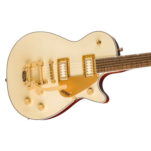 Gretsch EMTC LTD Pristine JET WHT GLD (Guitare électrique) - Avis et Test