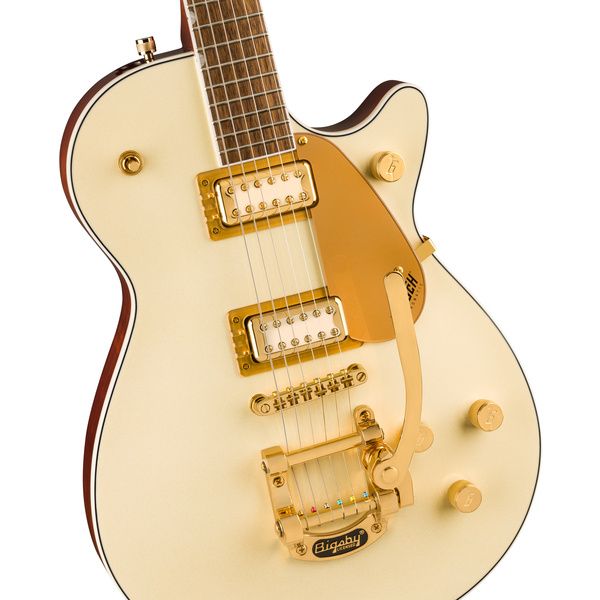 Gretsch EMTC LTD Pristine JET WHT GLD (Guitare électrique) - Avis et Test