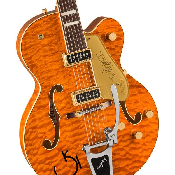 La guitare électrique Gretsch G6120TGQM-56 LTD QLT Chet RUO - Test & Avis