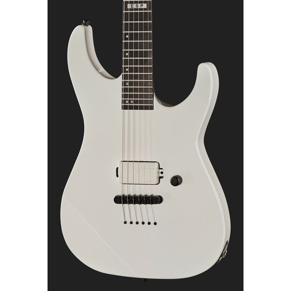 ESP E-II M-I Thru NT Snow White (Guitare électrique) Avis et Test