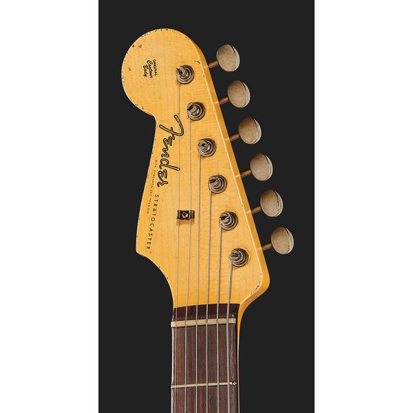 La guitare électrique Fender 63 Strat SNB Relic LH MBJS / Test & Avis